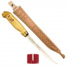 Rapala Fish 'N Fillet Knife with Sheath, 6" Blade 4"