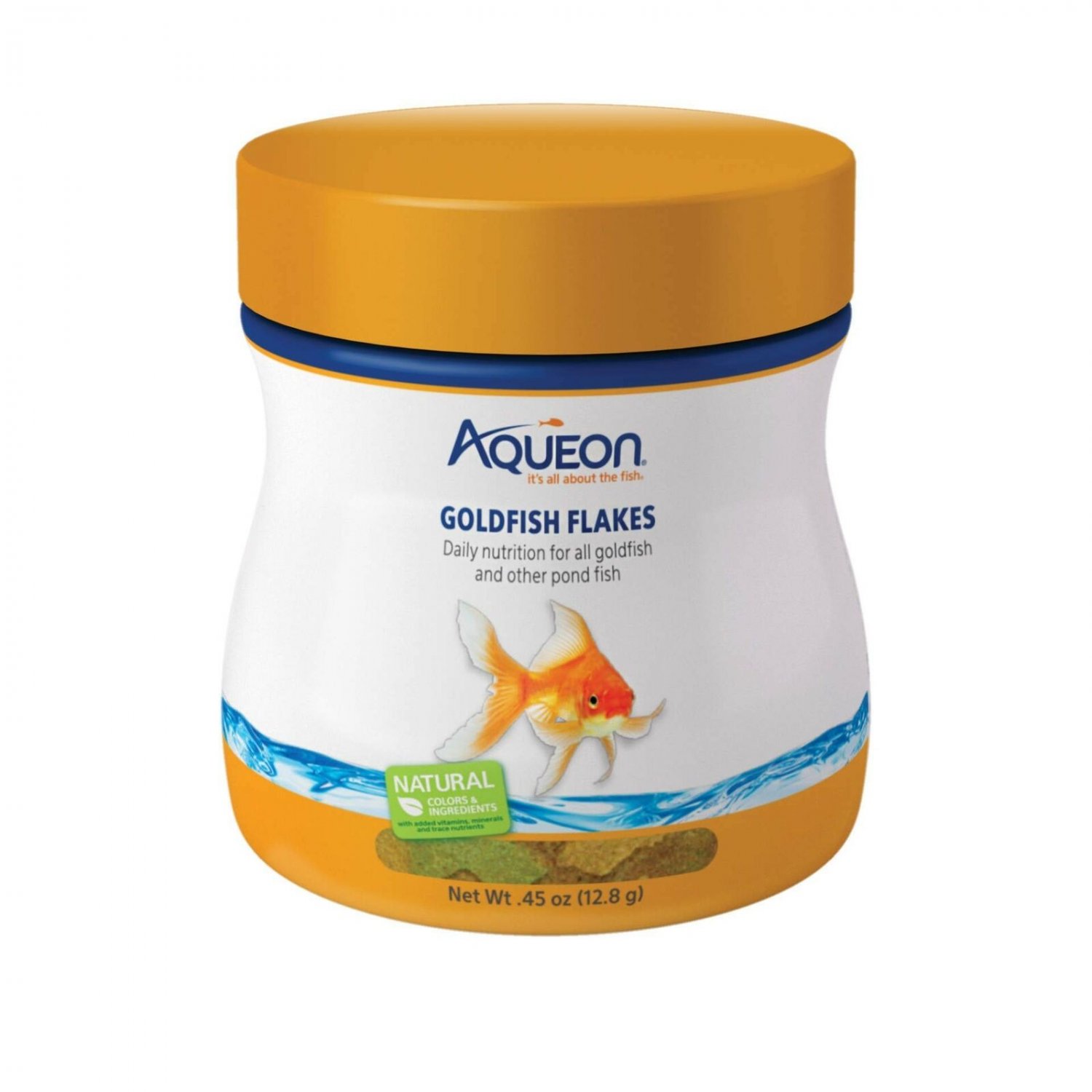 Aqueon Goldfish Flakes 0.45-Ounce Standard Packaging