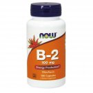 Now Vitamin B-2 (Riboflavin) 100 mg 100 Capsules