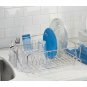 InterDesign Forma Stainless Steel Sink Dish Drainer Tray Kitchen Rack for Dry...