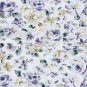 AmazonBasics Microfiber Pillowcases - 2-Pack, Standard, Blue Floral