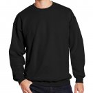 Hanes Men's Ultimate  Cotton Heavyweight Crewneck Sweatshirt Large Black
