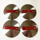 4 NEW GMC 55 MM WHEEL CENTER CAP EMBLEMS STICKER DECAL