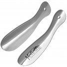 Set of 2 Metal Shoe Horns, 7.5" Long - Top Quality