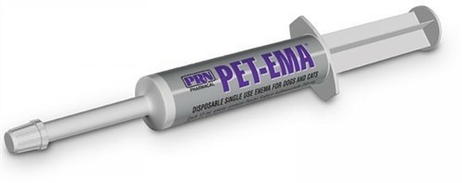 (3 PACK) PET-EMA DISPOSABLE SINGLE USE ENEMA FOR DOGS AND CATS, 12ML/250MG EA...