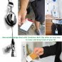 ID Card Case + Heavy Duty Lanyard (Black) + Badge Holder Retractable Reel Car...