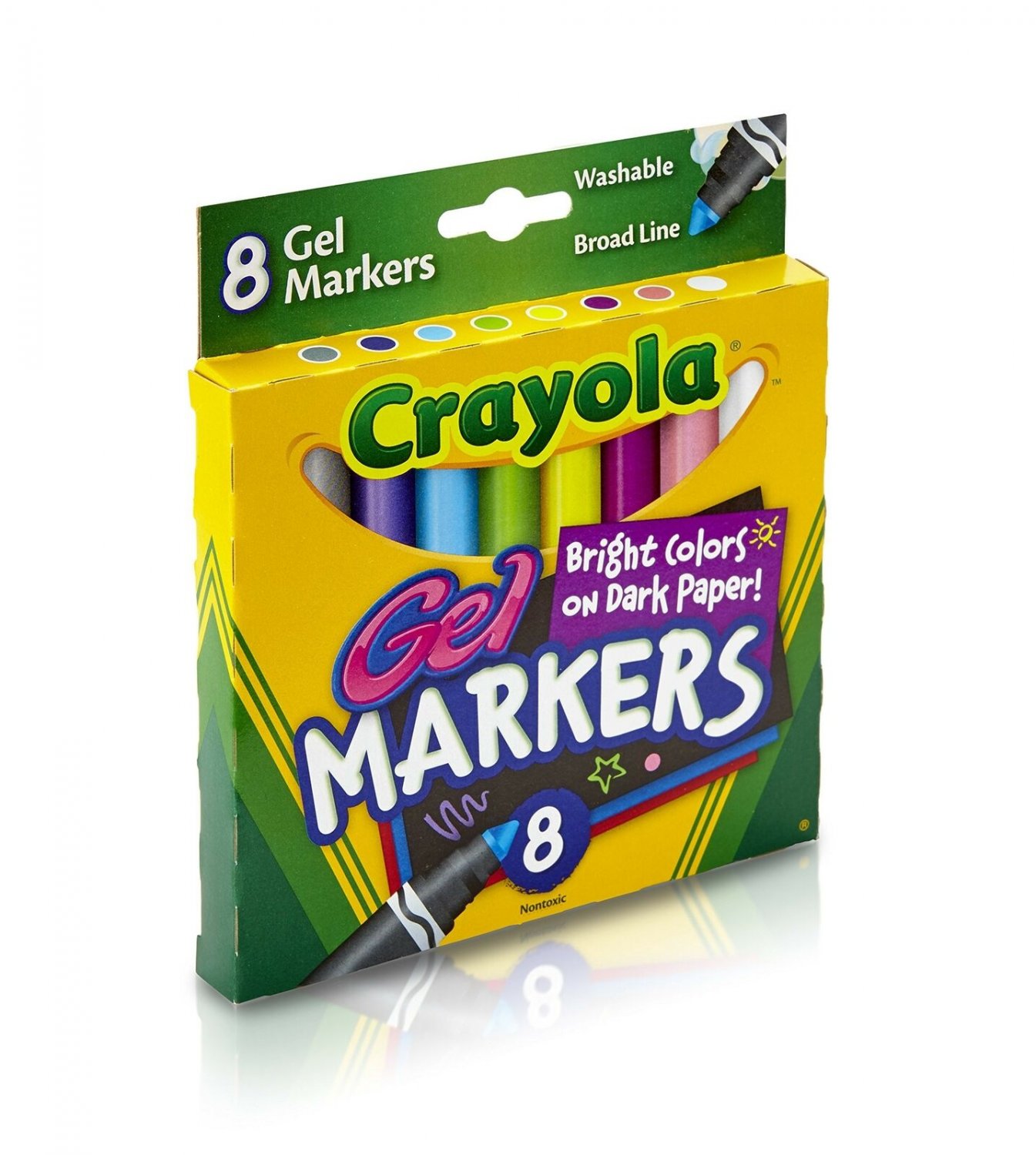 Crayola 8 Count Gel FX Washable Markers 1