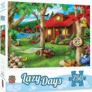 MasterPieces Lazy Days Jigsaw Puzzle, Lakeside Retreat, Featuring Art by Alan...