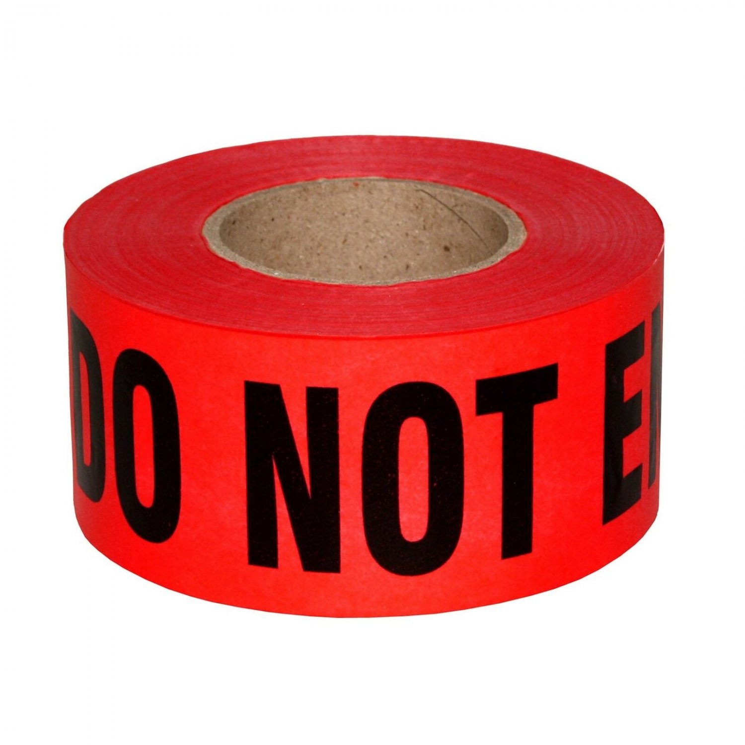 Sharp Red Danger Do Not Enter Tape 3 in X 1000 &acirc;�&cent; Sharp Red Black Print