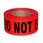 Sharp Red Danger Do Not Enter Tape 3 in X 1000 • Sharp Red Black Print