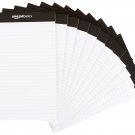 AmazonBasics Narrow Ruled 5 x 8-Inch Writing Pad - White (50 Sheet Paper Pads...
