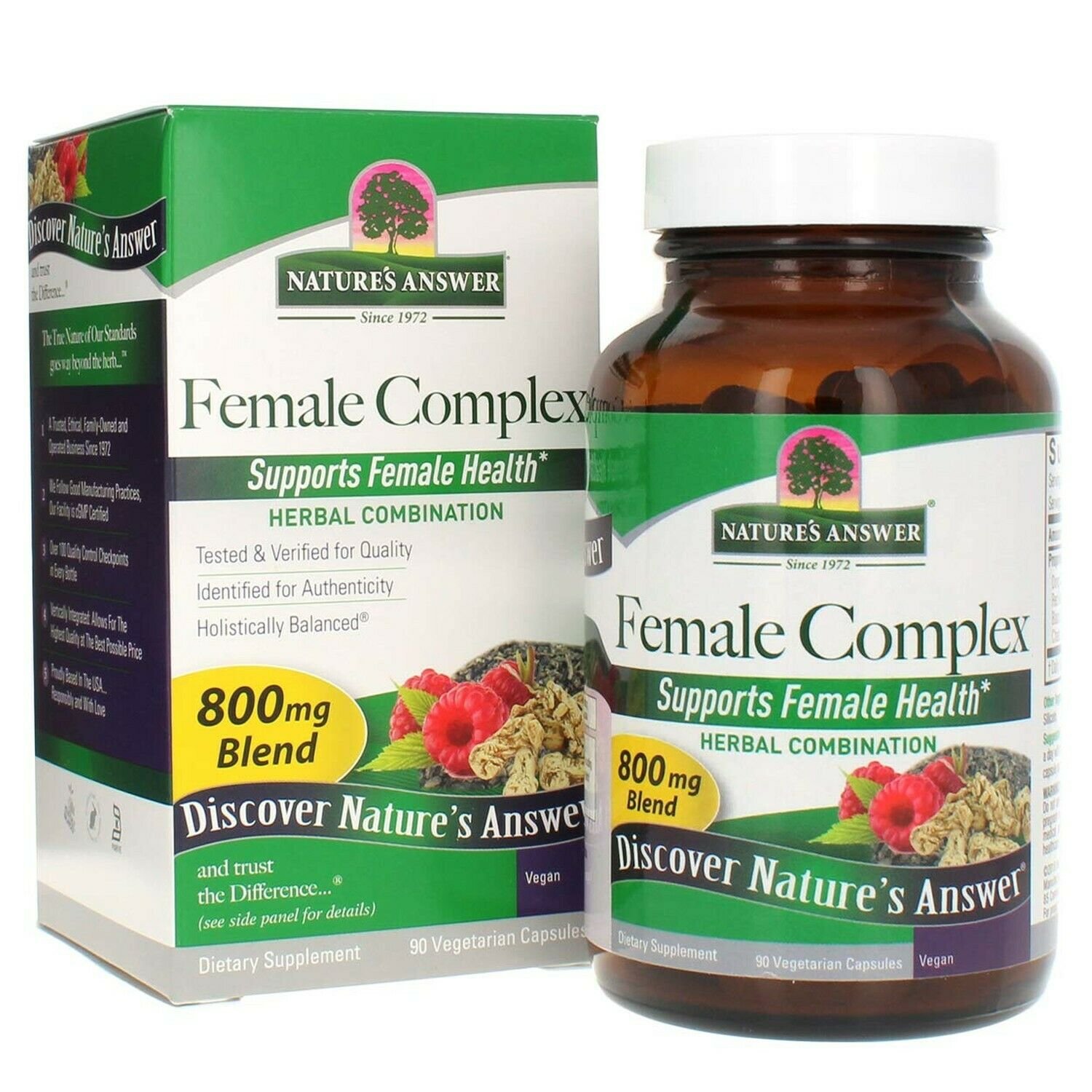 Nature's Answer Female Complex, 90-Count,800 mg