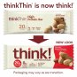 Think! (thinkThin) High Protein Bars - Chunky Peanut Butter, 20g Protein, 0g ...