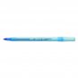 BIC Round Stic Xtra Precision Ballpoint Pen, Fine Point (0.8mm), Blue, 12-Count