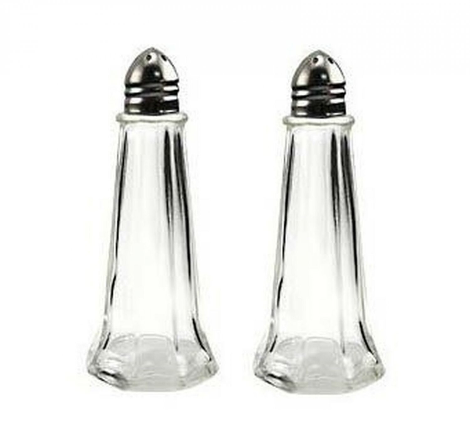 1 oz. (Ounce) Classic Tower Style Salt & Pepper Shaker, Restaurant Shakers, C...