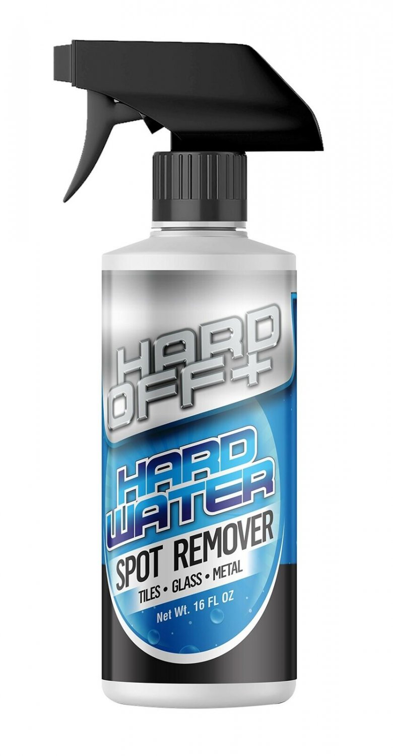 Hard Off+ Hard Water Stain Remover - Professional Grade Shower Cleaner - Bath...
