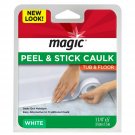 Magic American Magic Tub/Floor Peel and Stick Caulk, 1-1/4" x 5', Pack of 1