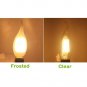 E12 LED Candelabra Bulb 4W, 2700K Warm Soft White 400LM, E12 Base Dimmable LE...