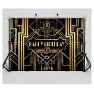 WOLADA 7x5ft Great Gatsby Birthday Party Photo Backdrops Happy Birthday Party...