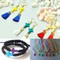 PH PandaHall 100pcs Mixed Color Chunky Acrylic Cross Beads (16x12x4.5mm), Can...