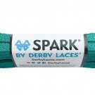 Derby Laces Teal Spark Shoelace for Shoes, Skates, Boots, Roller Derby, Hocke...