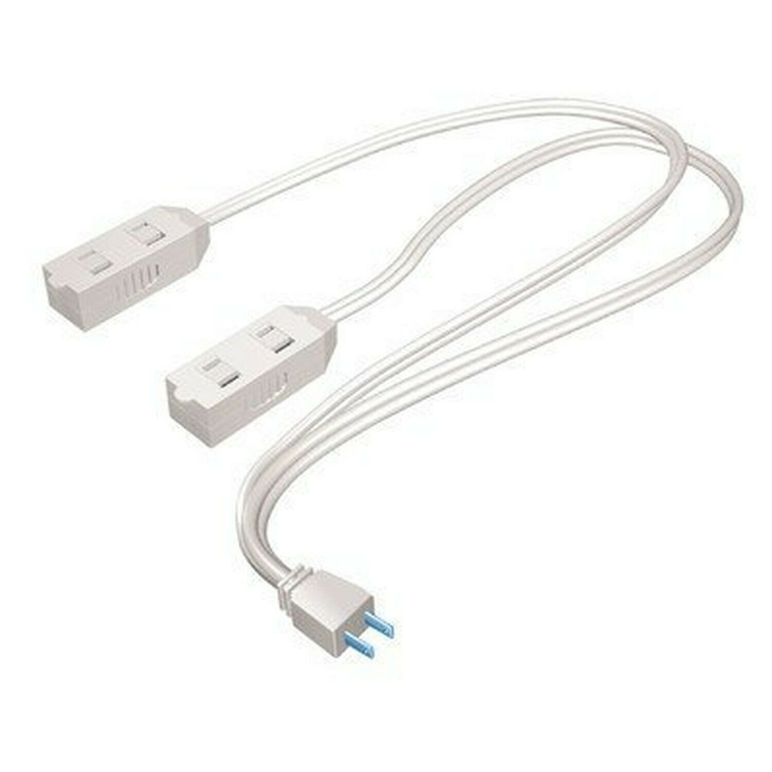 Stanley CordMax Duo Twin Extension Cords One Single Plug Each with 3 Outlets