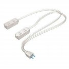 Stanley CordMax Duo Twin Extension Cords One Single Plug Each with 3 Outlets