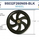 Drive Replacement Wheel for Rollator Model 10257 (Wheel Black 7.5")