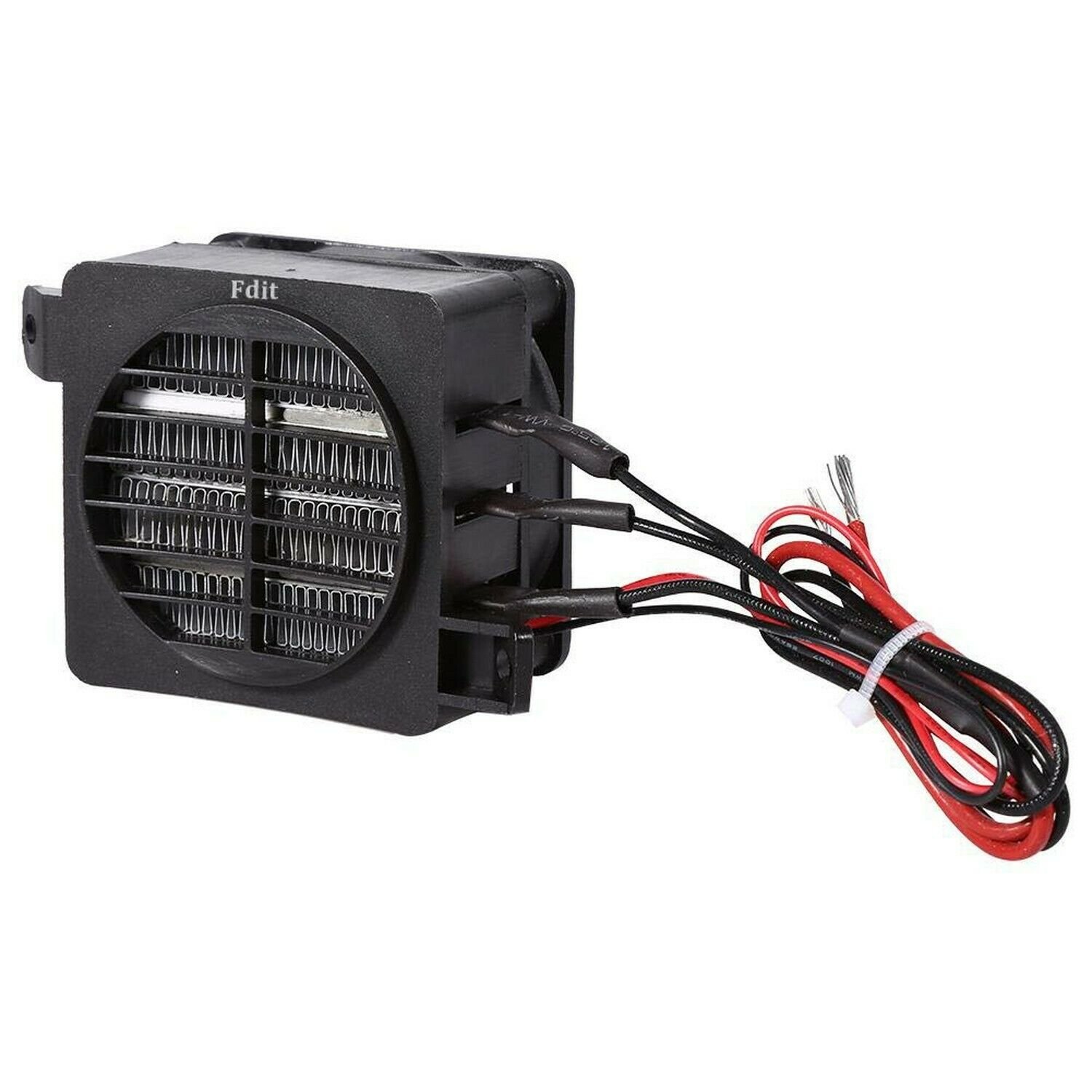 Fdit PTC Car Air Heater 100W 12V Energy Saving Small Space Car Fan Heater Con...