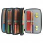Samaz 72 Slot Pencil Case, Large Capacity Portable Colored Pencil Holder Pen ...