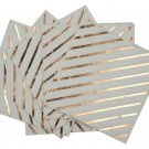 Rose Gold Foil Paper Napkins,6.5''50counts,2Ply Perfect for Birthday,Wedding,...