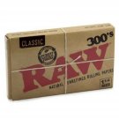 Raw 300 Classic 1.25 1 1/4 Size Rolling Papers 1 Pack = 300 Leaves