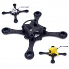 usmile Super Lightweight 100mm Micro Brushed Carbon Fiber Quadcopter Frame fo...