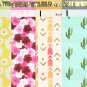 Designer Poly Mailers 10x13 : Sample Variety Pack ~ Anchor, Daisy, Hibiscus, ...