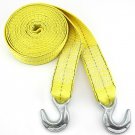 Reese Towpower 9426300 20' Secure Reflective Tow Strap with Hook Ends 20 ft