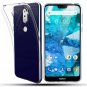 Aetech for Nokia 7.1 Case Clear Protective Glossy TPU Silicone, Clear
