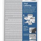 Chartpak Vinyl Letters and Numbers (Chartpak) 1/4 Inch High White