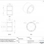 INA SCE108 Needle Roller Bearing, Caged Drawn Cup, Steel Cage, Open End, Inch...