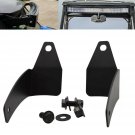 Below Roof Windshield 30'' LED Light Bar Mounting Brackets Fit Polaris RZR XP...