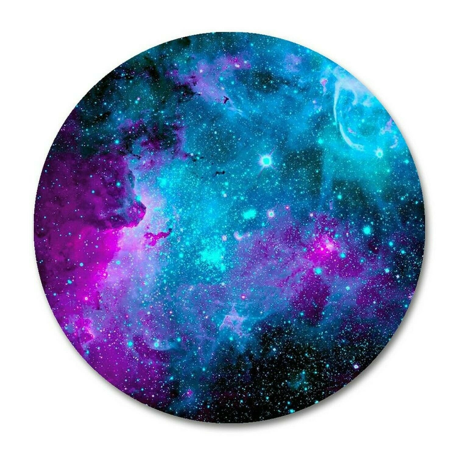 UNNLEE Galaxy Customized Round Mouse Pad 7.8"X7.8" inch
