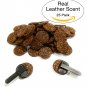 Aroma Chips Real Leather Scent (25 Pack) Car Air Freshener Chips with 2 Vent ...