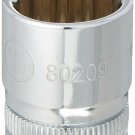 GearWrench 1/4" drive 15 mm 12 Point Standard Socket (80209)