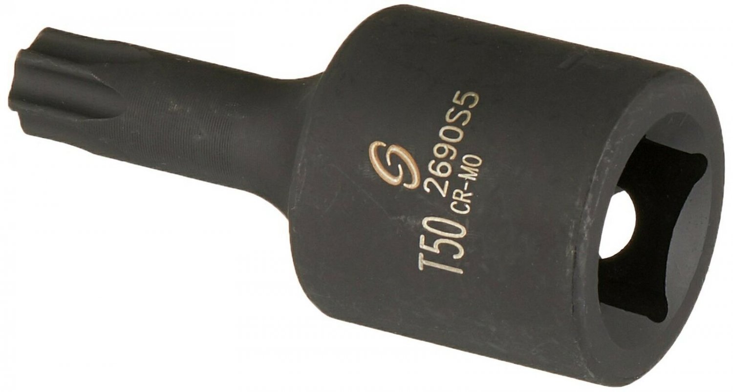 Sunex 2690s5 1/2-Inch Drive T50 Internal Star Impact Socket