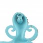 Stonebriar Cast Iron Octopus Decorative Wall Hook, Unique Ocean Design, Blue