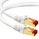 Cat7 Ethernet Cable -15 ft - RJ45 Connector - Double Shielded STP - 10 Gigabi...