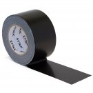 3" x 60 yd 7.5 Mil Thick Black Duct Tape PE Coated Weather Resistant (2.83 in...