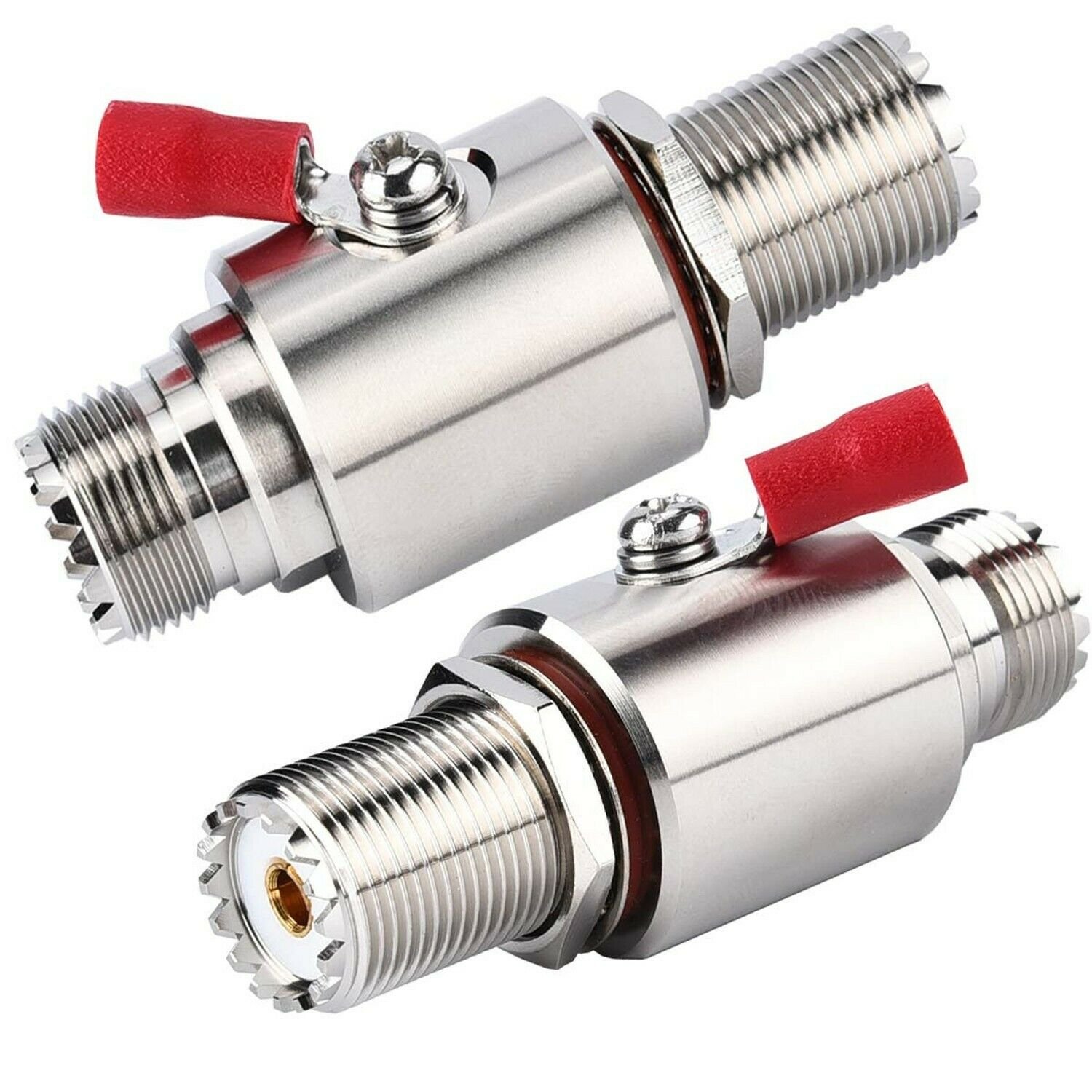 UHF Coaxial Lightning Arrestor PL-259 Lightning Surge Protector PL259 Socket ...