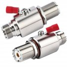UHF Coaxial Lightning Arrestor PL-259 Lightning Surge Protector PL259 Socket ...