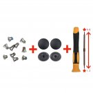 Bfenown 4PCS Bottom Back Case Cover Rubber Foot Feet + Set of 10pcs Repair Bo...