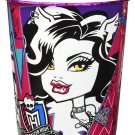Monster High Pink Purple and Blue Colored Platic Trash Can